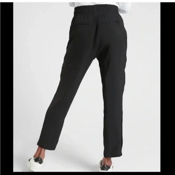 Athleta Metropolis Straight Leg Pant Black Sz 2 - Picture 3 of 12